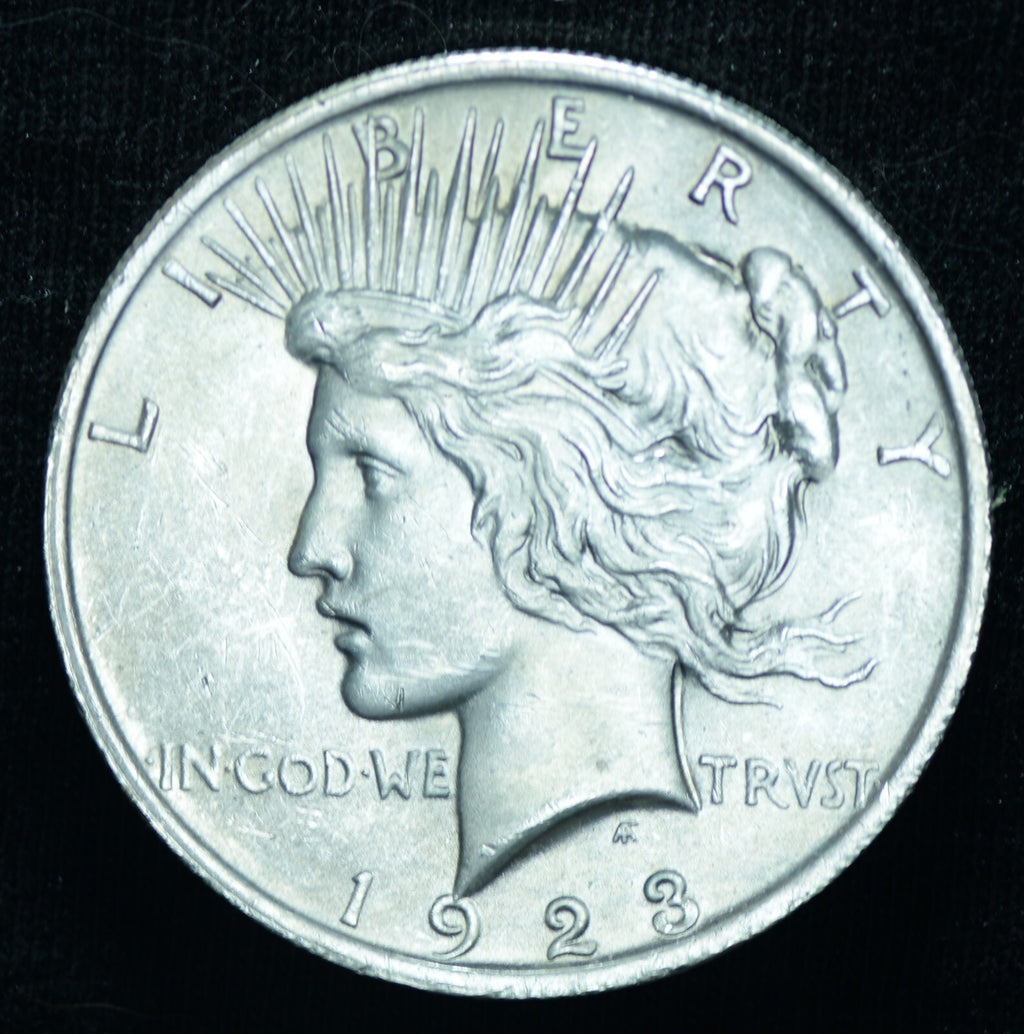 1923 $1 Peace Dollar BU+ - 25458