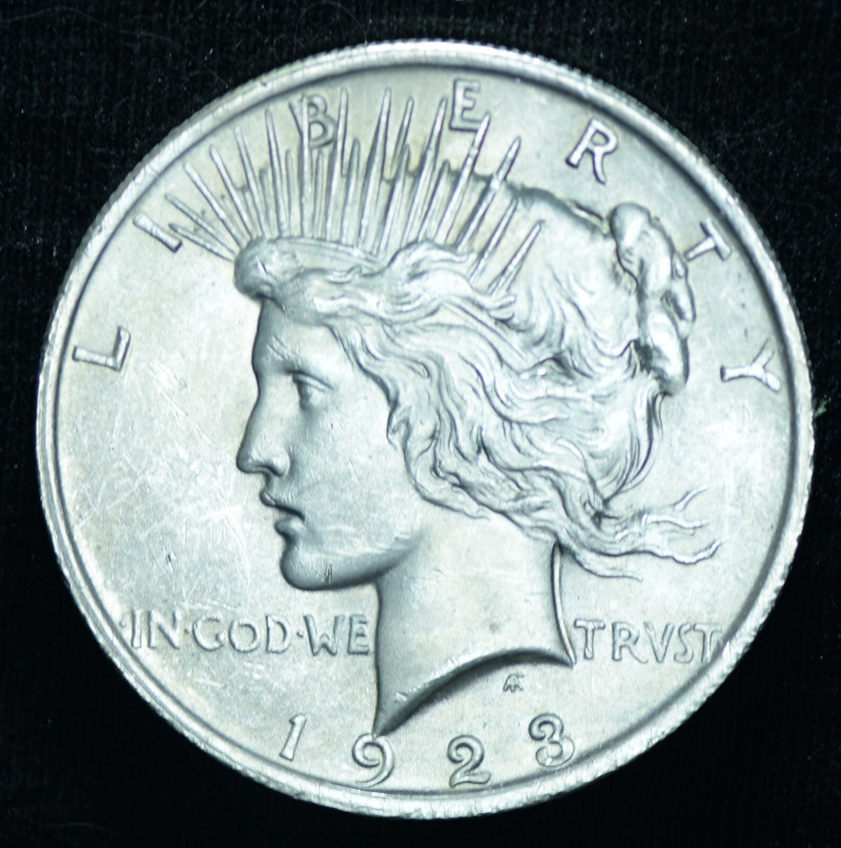 1923 $1 Peace Dollar BU+ - 25458
