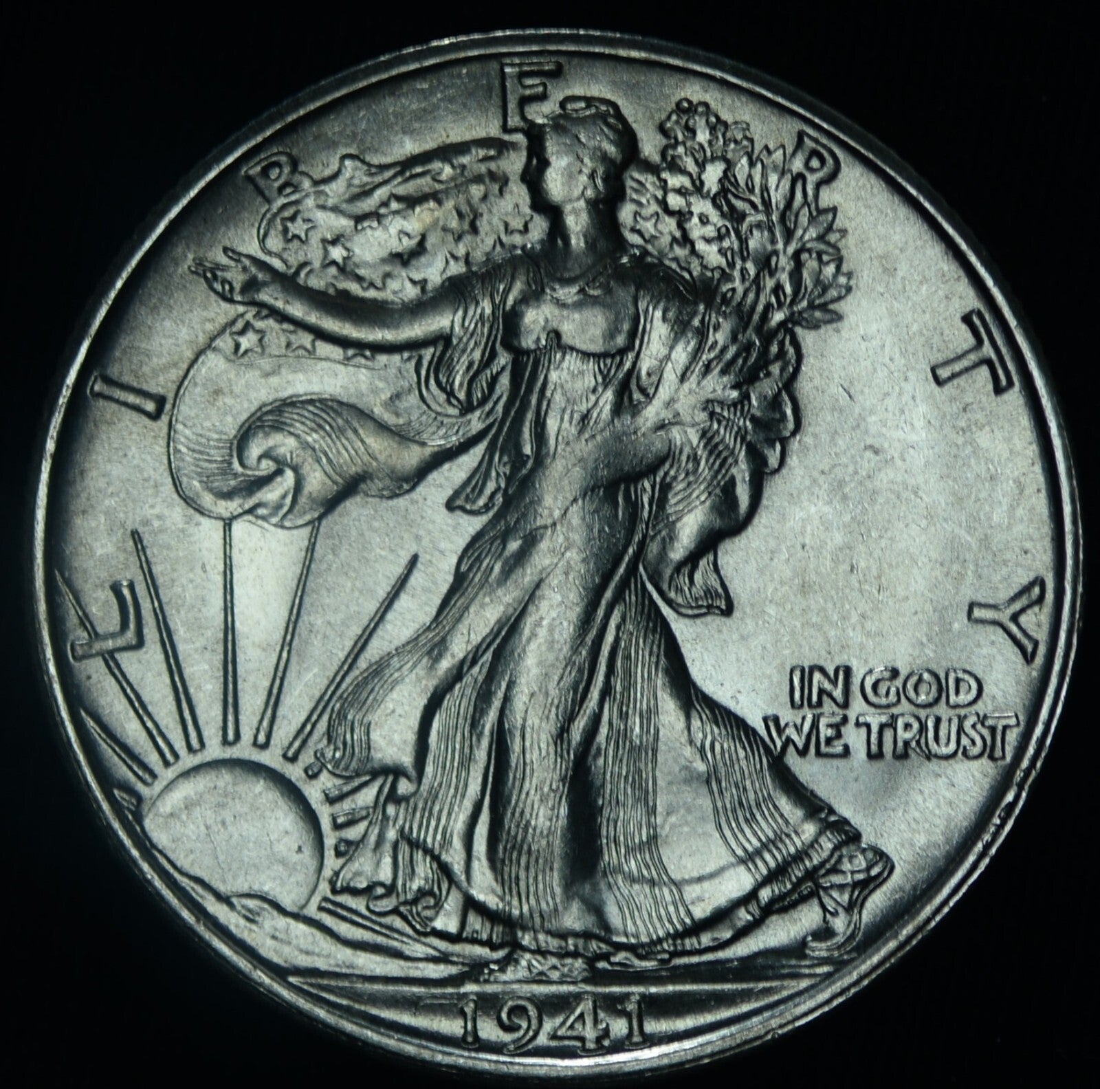 1941-S Liberty Walking Half Dollar BU ~ 26469