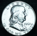 1962 50C Franklin Half Dollar Gem BU ~ 25675