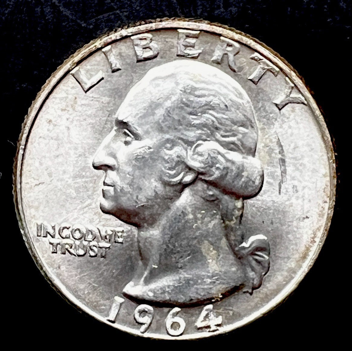 1964 D Washington Quarter 25C BU - 25238