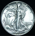 1943 50C Walking Liberty Half Dollar BU ~ 26332