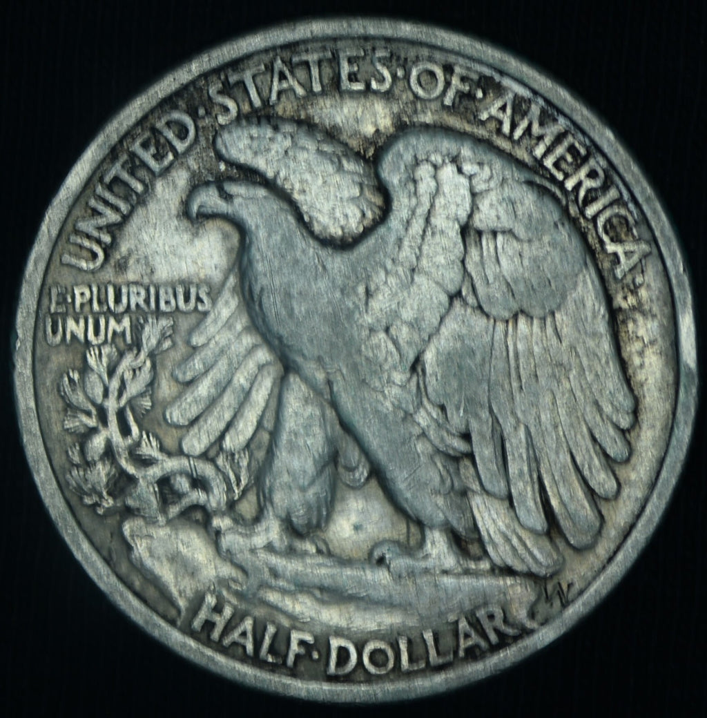 1919 50C Walking Liberty Half Dollar VF Tough Date ~ 26478