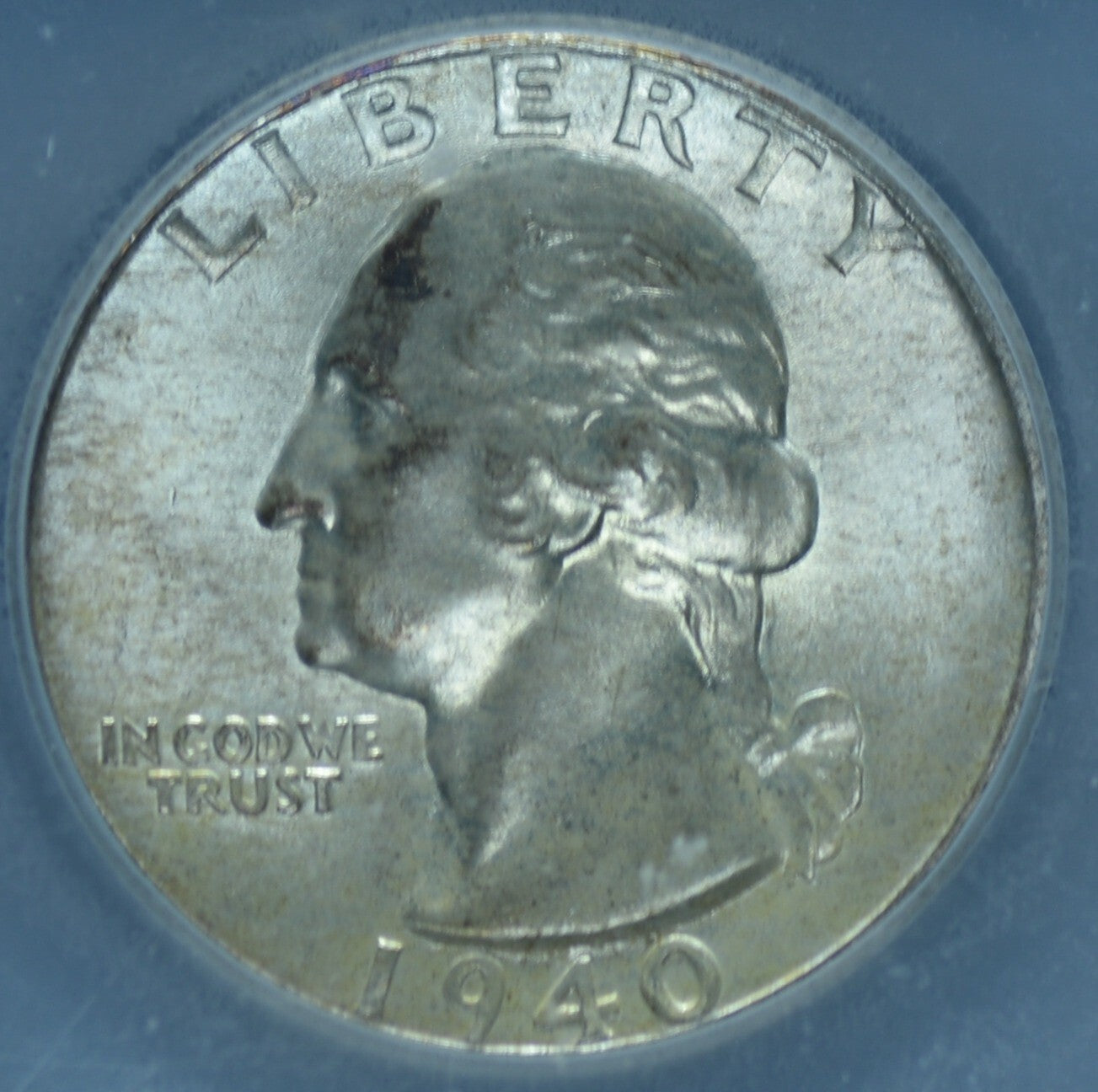 1940 25C Washington Quarter MS67 ~ 26158
