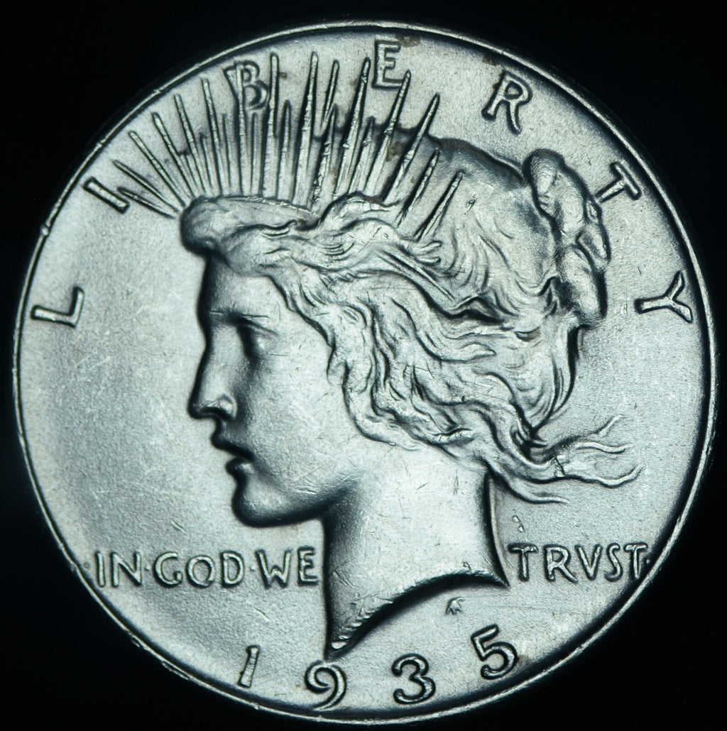 1935 Peace Dollar AU ~ 26485