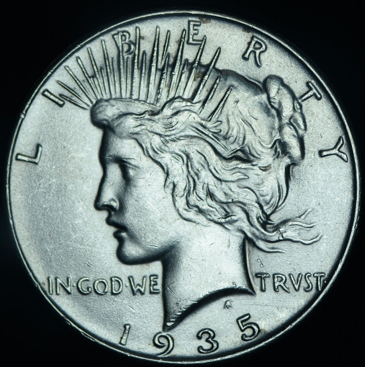 1935 Peace Dollar AU ~ 26485