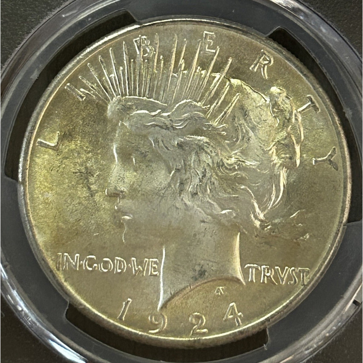 1924 $1 Peace Dollar PCGS MS62 ~ 26270