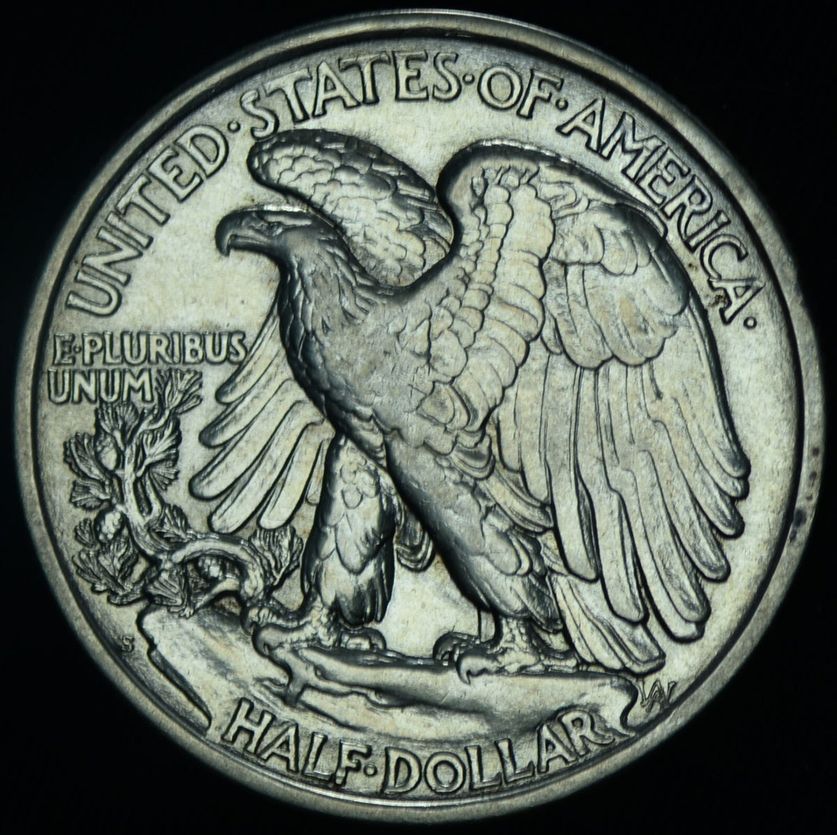 1917-S 50C Reverse Walking Liberty Half Dollar Better Date AU ~ 26473