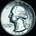 1948-D 25C Washington Quarter Frosty BU Gem ~ 26428