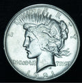 1921 High Relief Peace Silver Dollar AU ~ 26074