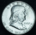 1962-D 50C Franklin Half Dollar BU - 25673