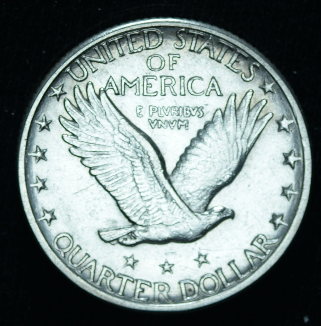 1927-D Standing Liberty Quarter AU+ ~ 26193