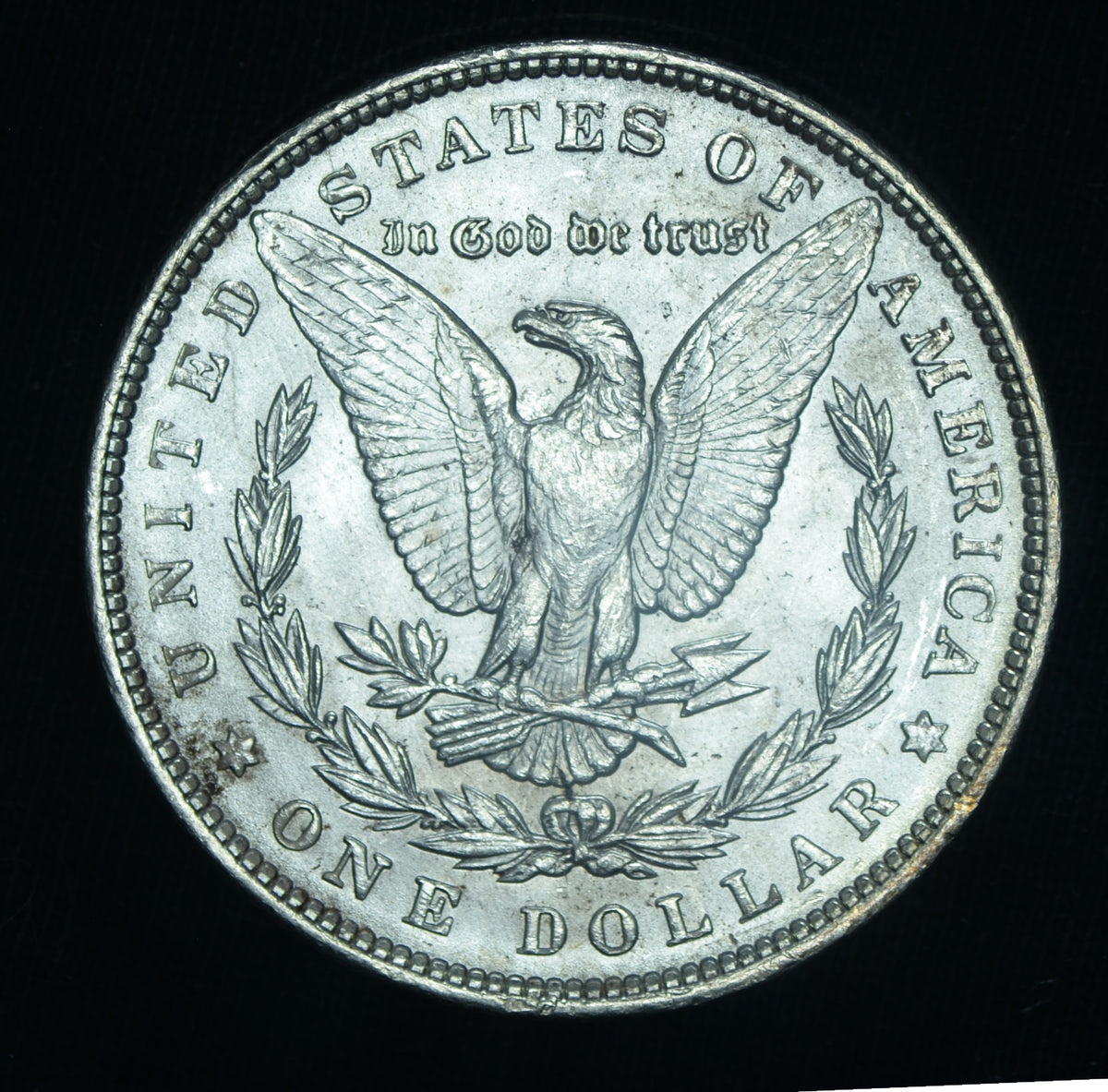 1889 $1 Morgan Silver Dollar BU Lusterous ~ 24100