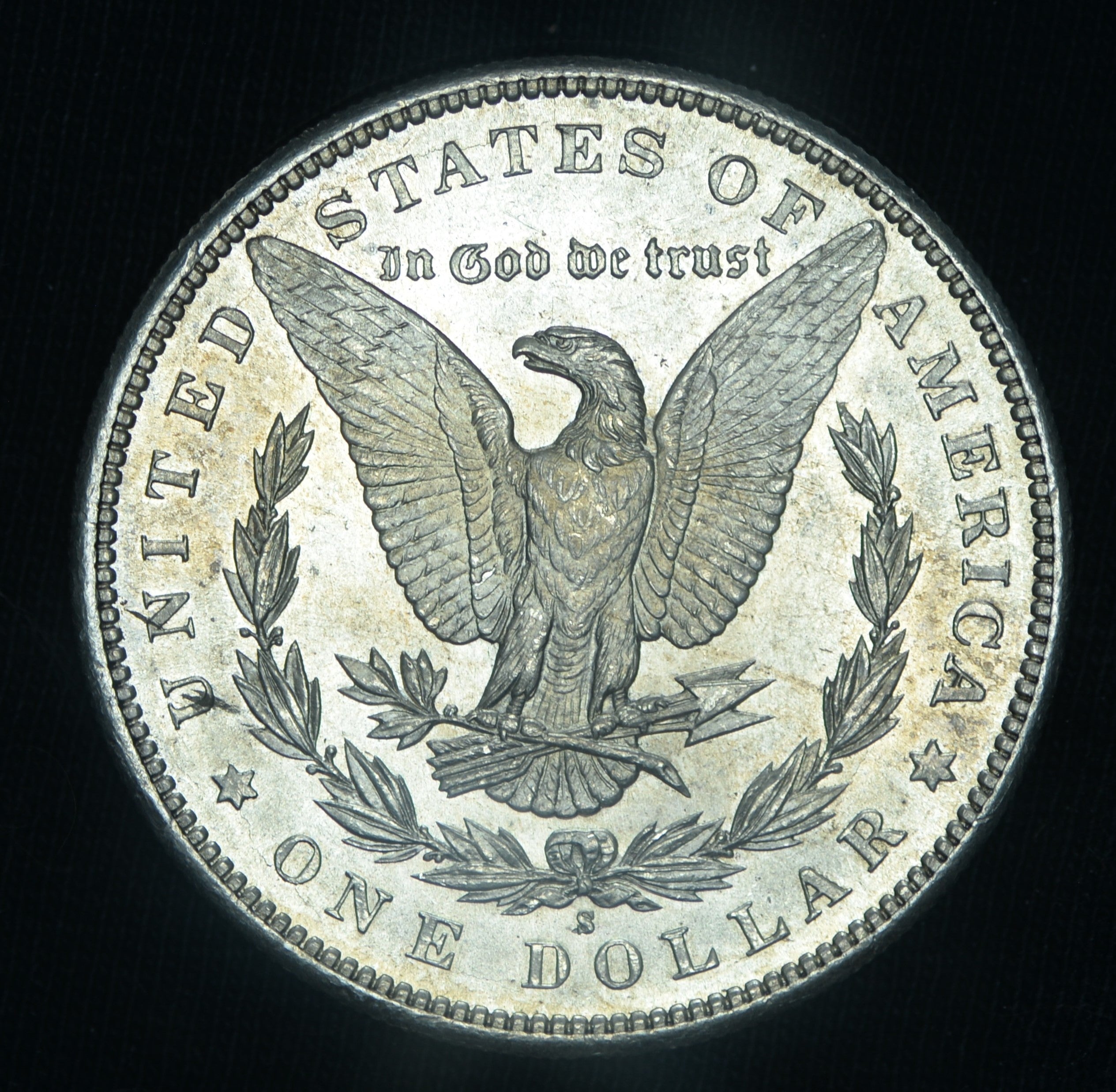1897-S $1 Morgan Silver Dollar BU Brilliant Uncirculated ~ 25141