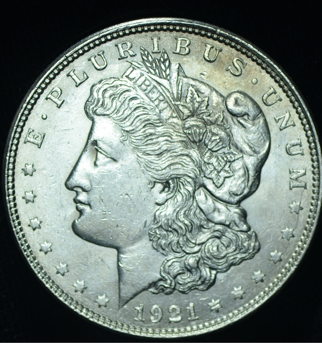 1921 $1 Morgan Silver Dollar BU - 25297