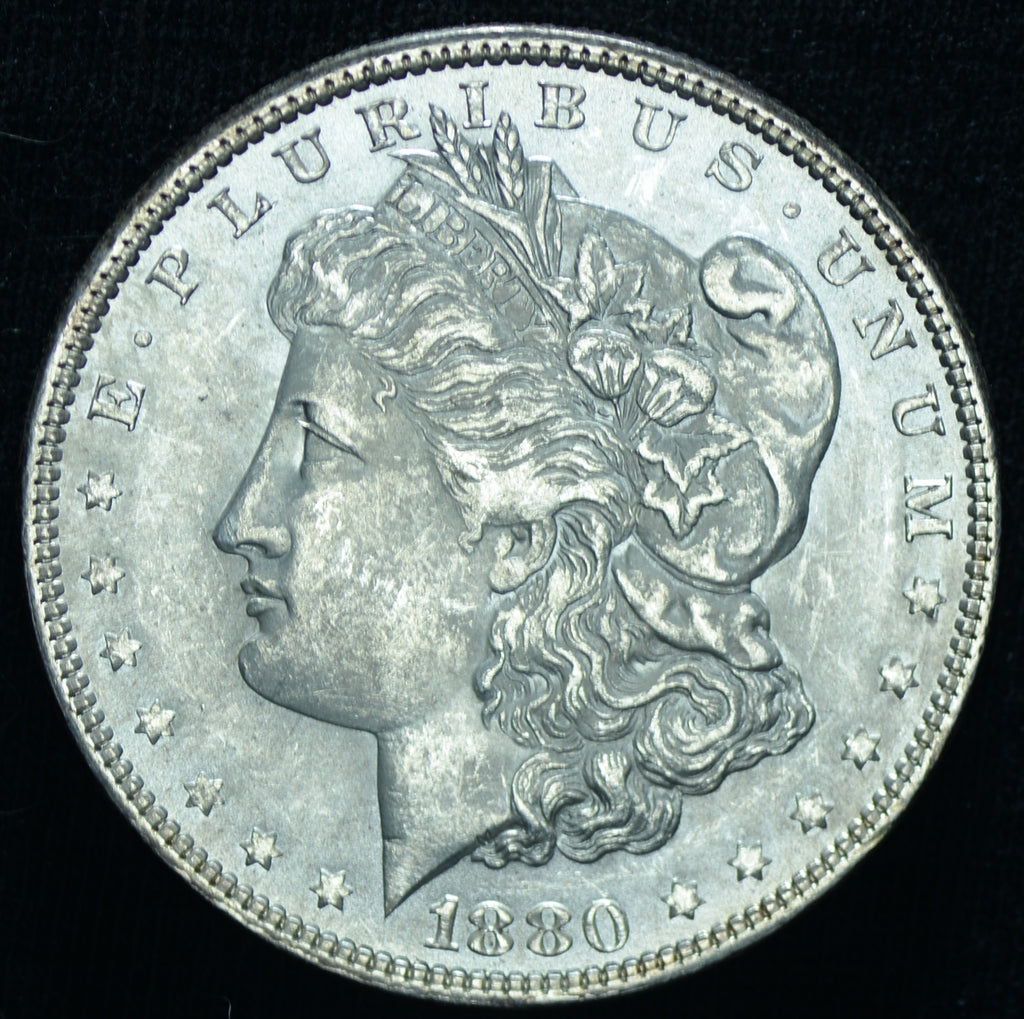 1880 $1 Morgan Silver Dollar BU - 25350