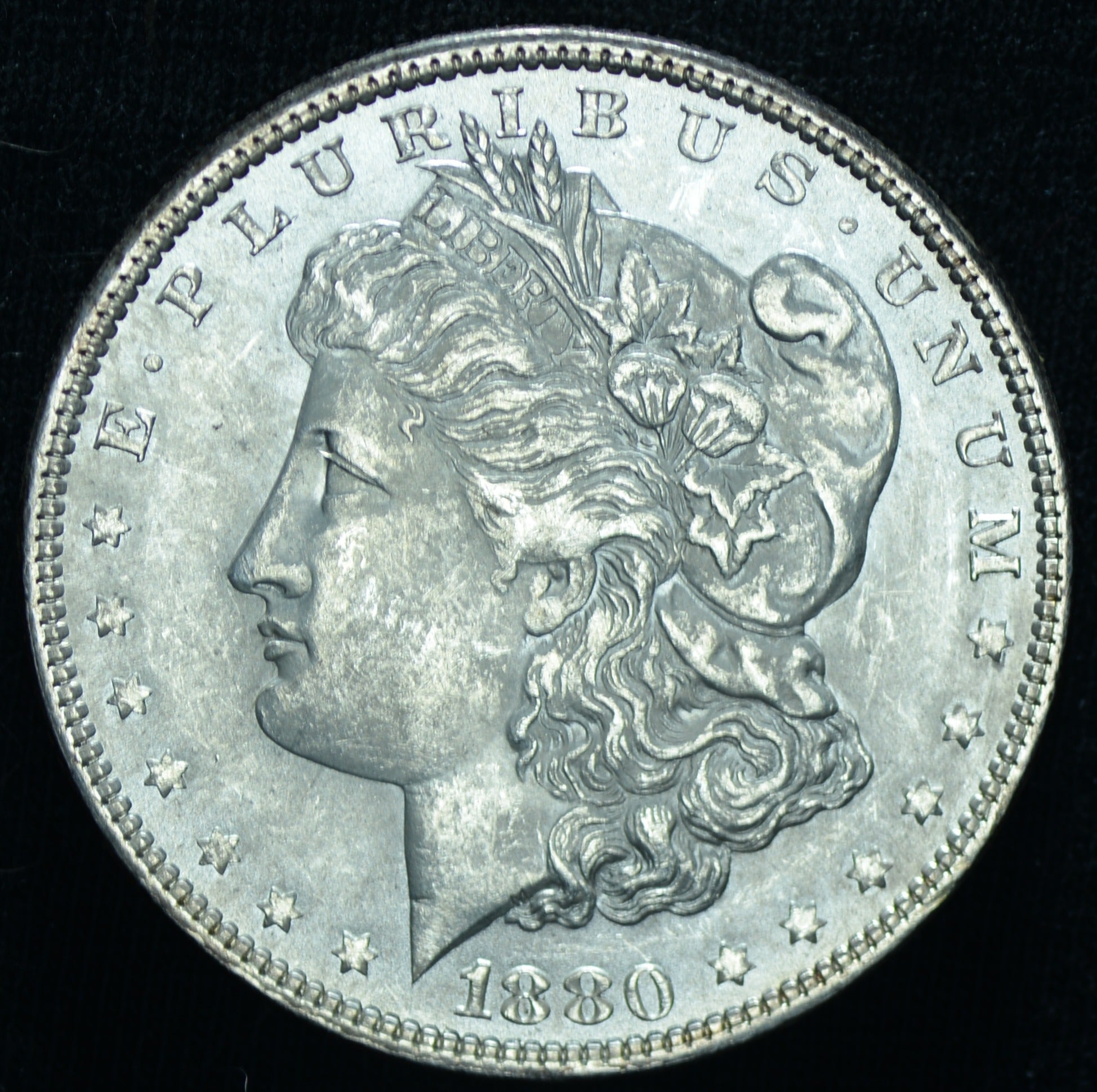 1880 $1 Morgan Silver Dollar BU - 25350