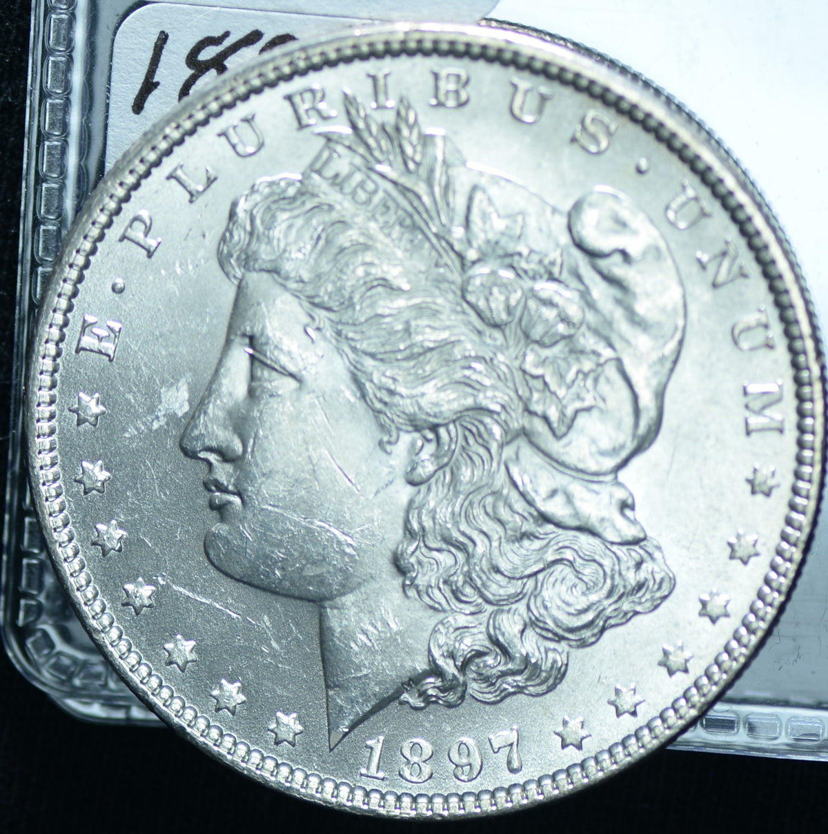 1897 $1 Morgan Silver Dollar Choice BU ~ 25377