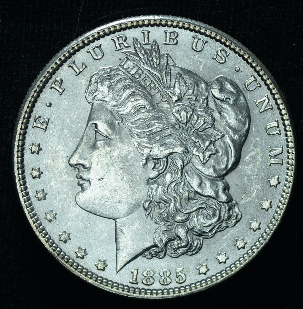 1885 Morgan Silver Dollar BU Brilliant Uncirculated- 25659
