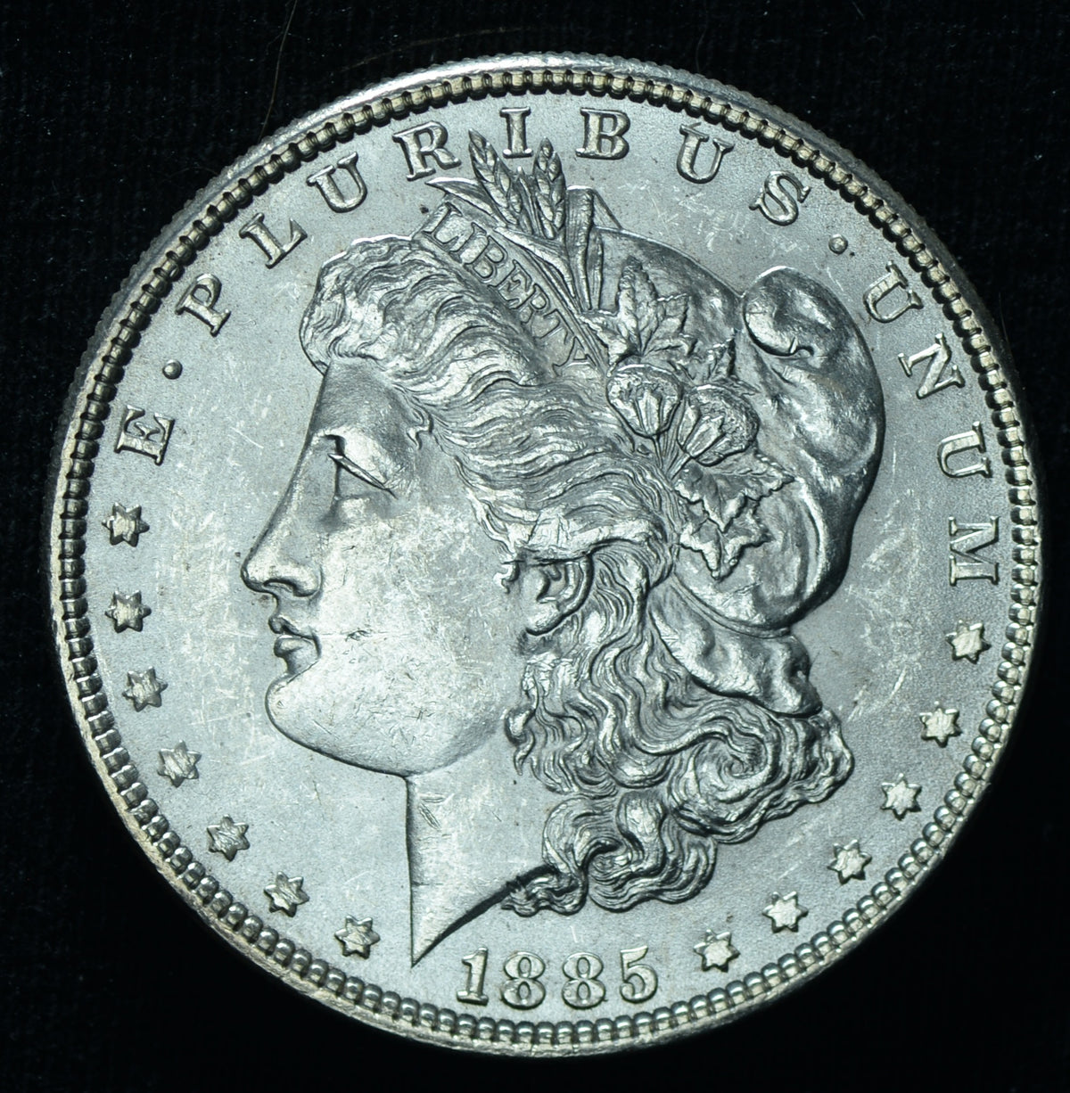 1885 Morgan Silver Dollar BU Brilliant Uncirculated- 25659