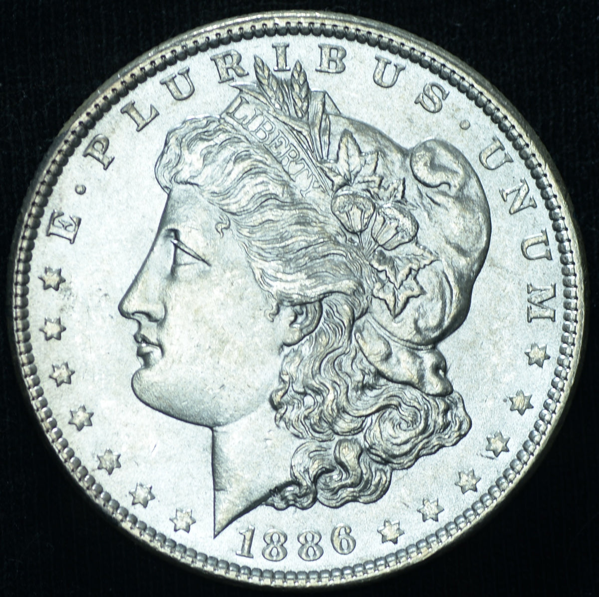 1886 $1 Morgan Silver Dollar BU ~ 26031