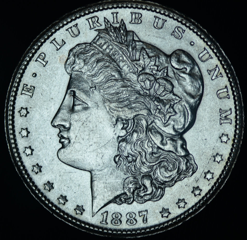 1887-S Morgan Silver Dollar BU Brilliant Uncirculated ~ 26041