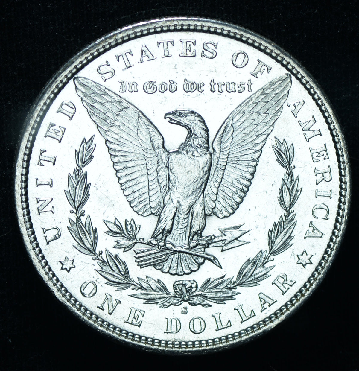 1887-S Morgan Silver Dollar BU Brilliant Uncirculated ~ 26041