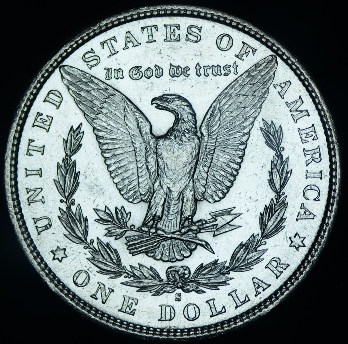 1887-S Morgan Silver Dollar BU Brilliant Uncirculated ~ 26041