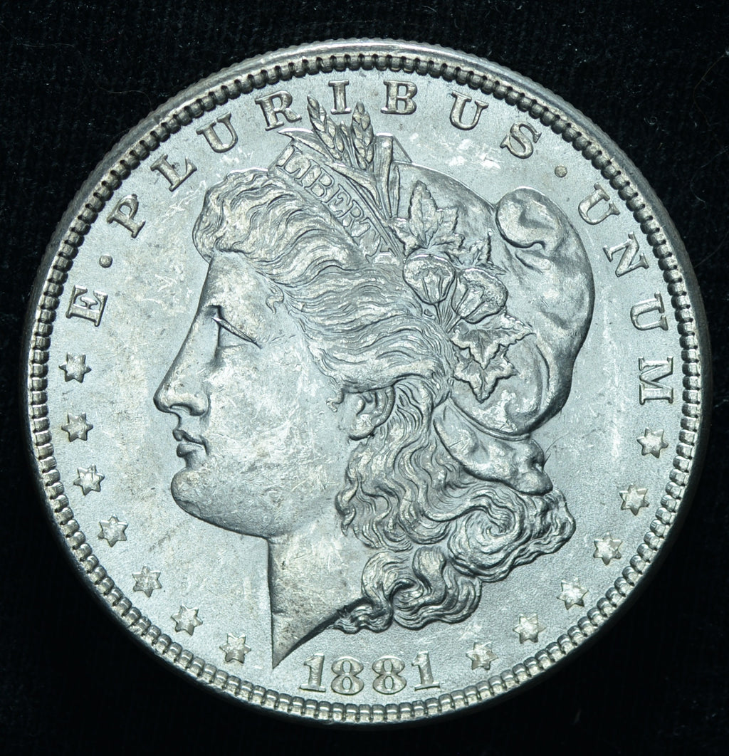 1881 Morgan Silver Dollar BU Brilliant Uncirculated ~ 26042