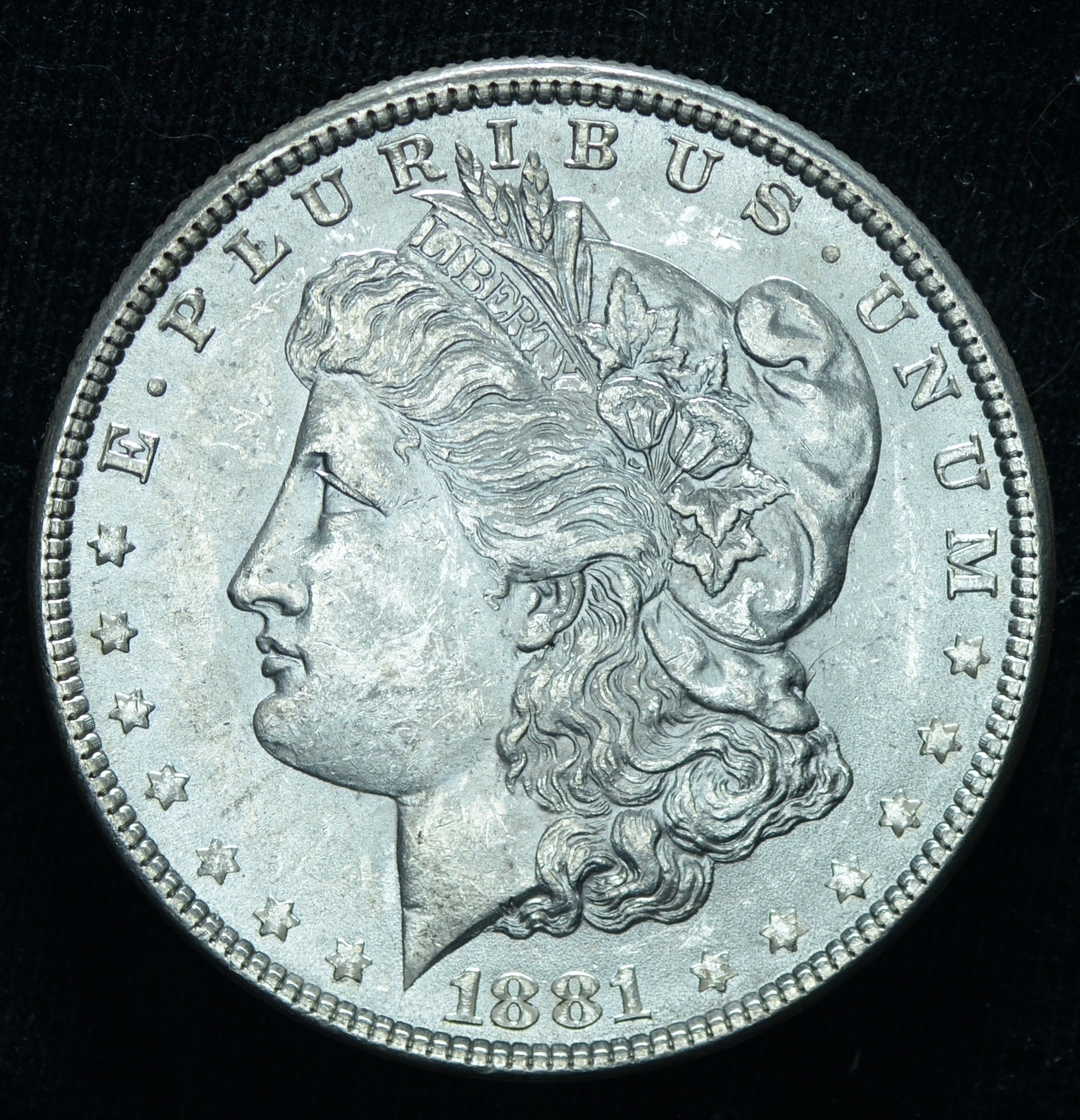 1881 Morgan Silver Dollar BU Brilliant Uncirculated ~ 26042