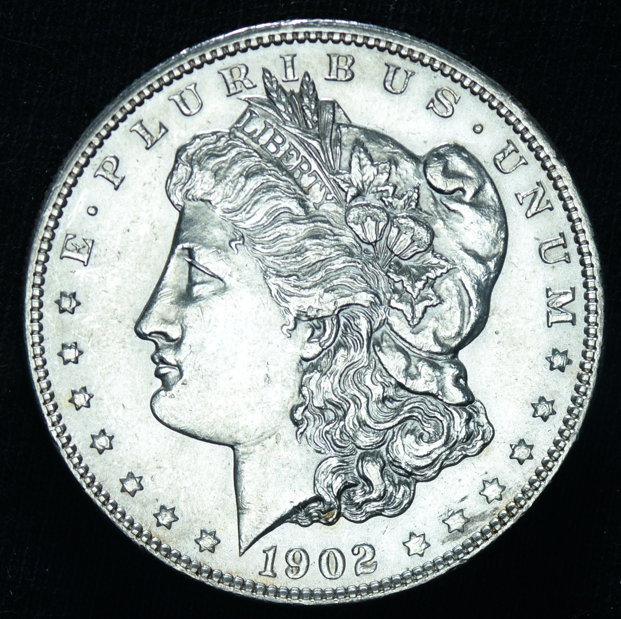 1902 $1 Morgan Silver Dollar BU Brilliant Uncirculated - 26060