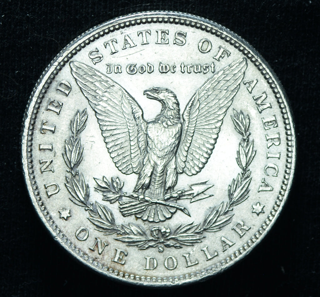 1890-S Morgan Silver Dollar BU Brilliant Uncirculated ~ 26071