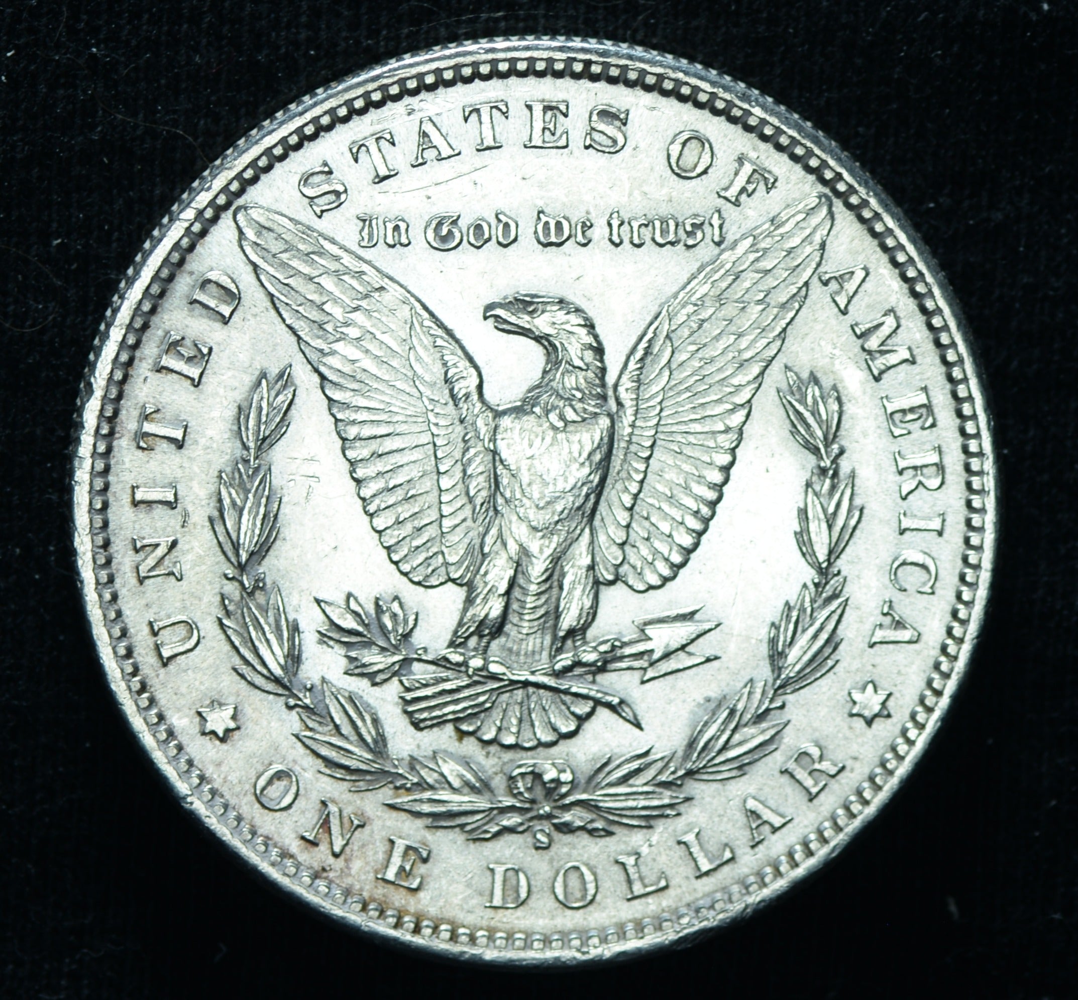 1890-S Morgan Silver Dollar BU Brilliant Uncirculated ~ 26071