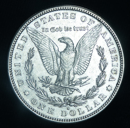 1885-S Morgan Silver Dollar High AU Better Date ~ 26091