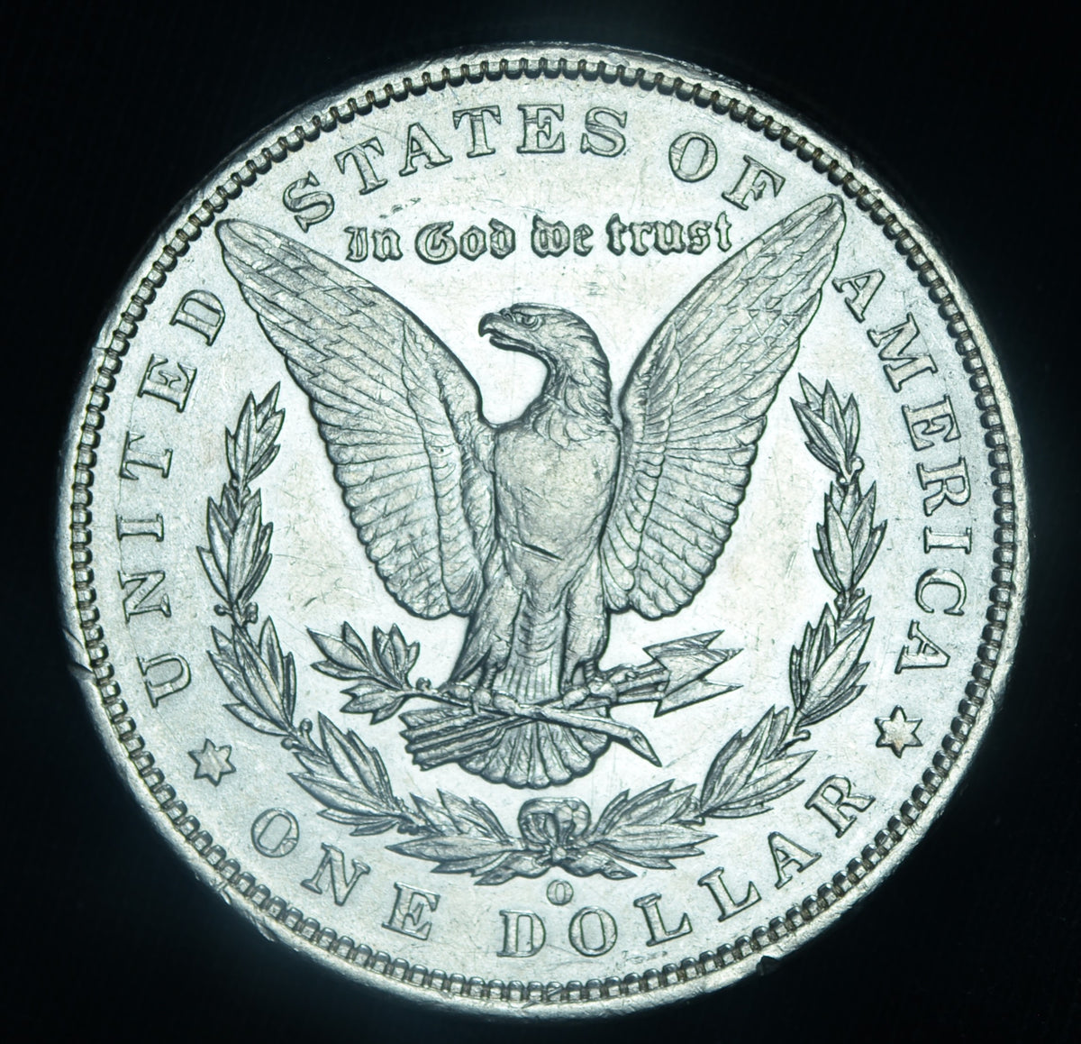 1896-O $1 Morgan Silver Dollar AU/BU Slider Better Date~ 26092