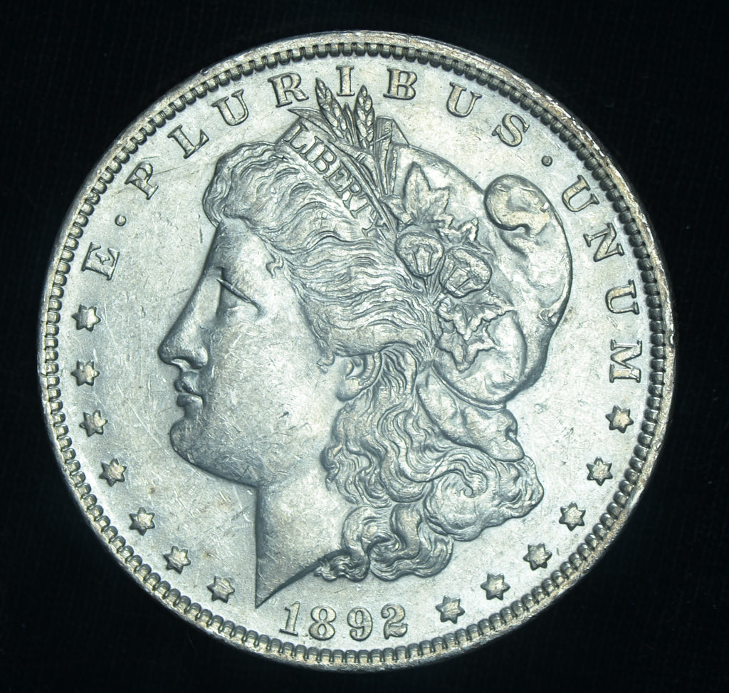 1892 Morgan Silver Dollar AU+ Better Date ~ 26093