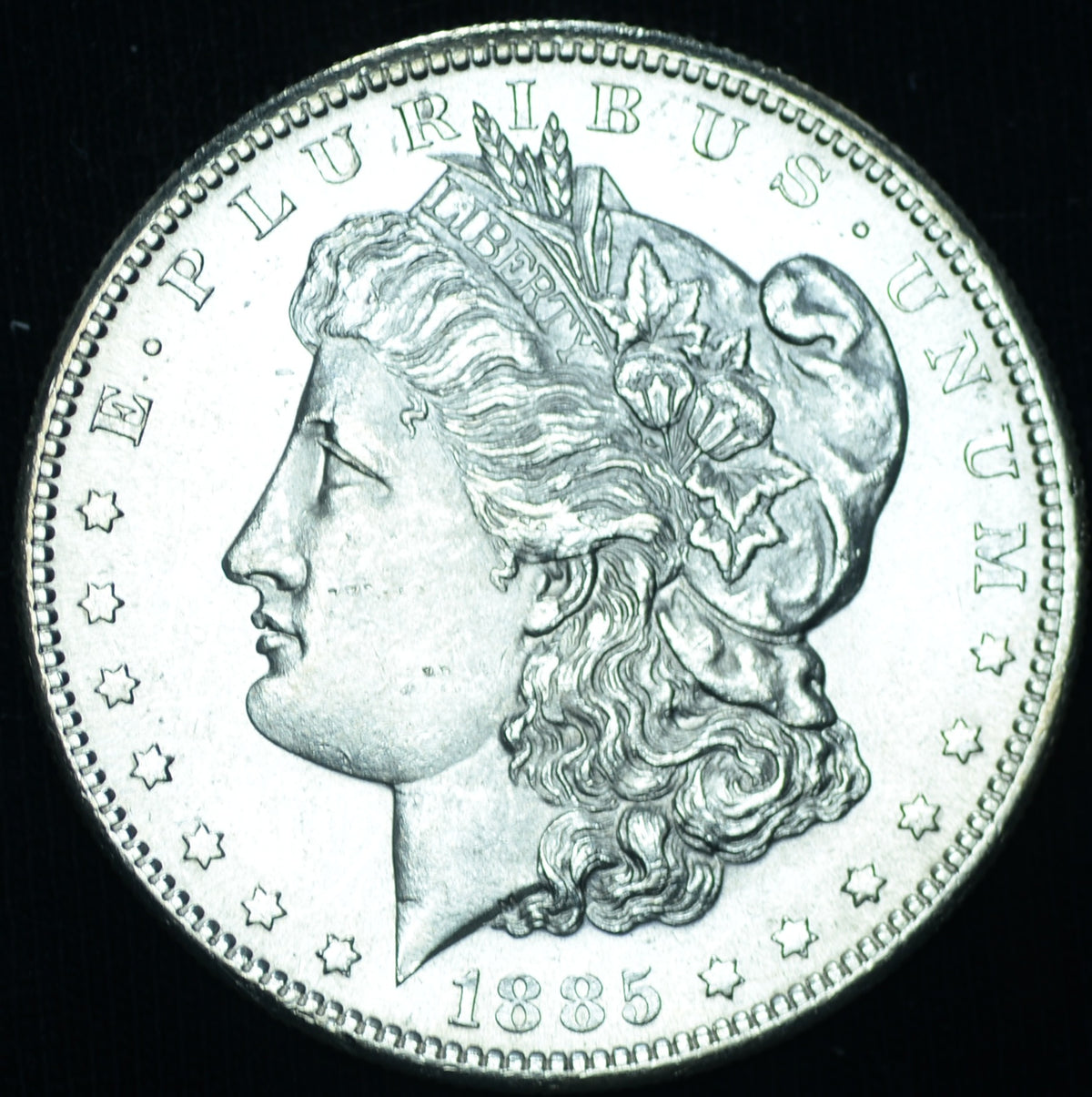 1885-S Morgan Silver Dollar BU Brilliant Uncirculated - 26212
