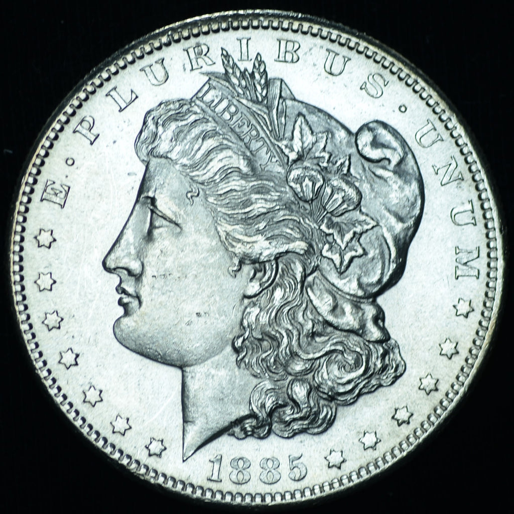 1885-S Morgan Silver Dollar BU Brilliant Uncirculated - 26212
