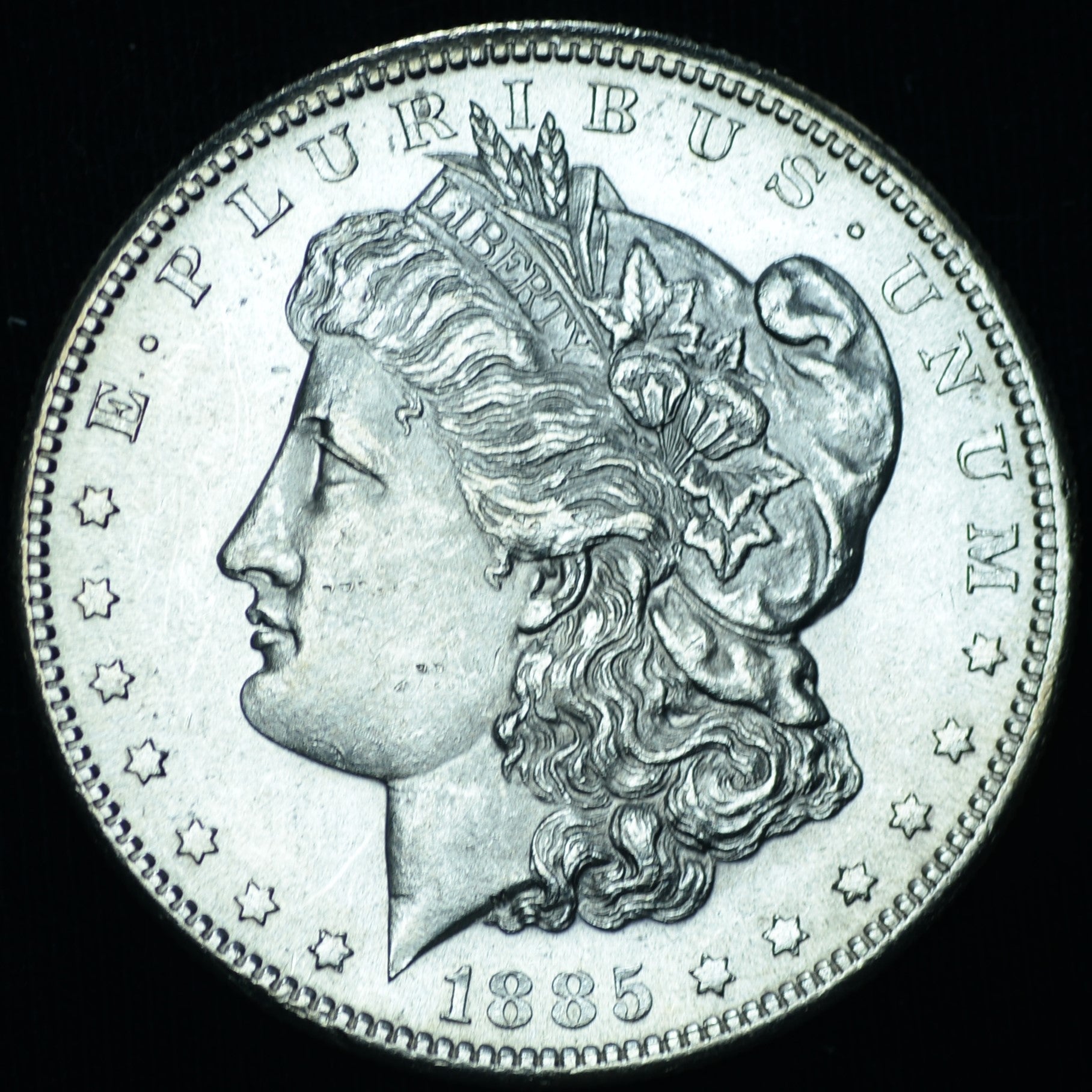 1885-S Morgan Silver Dollar BU Brilliant Uncirculated - 26212