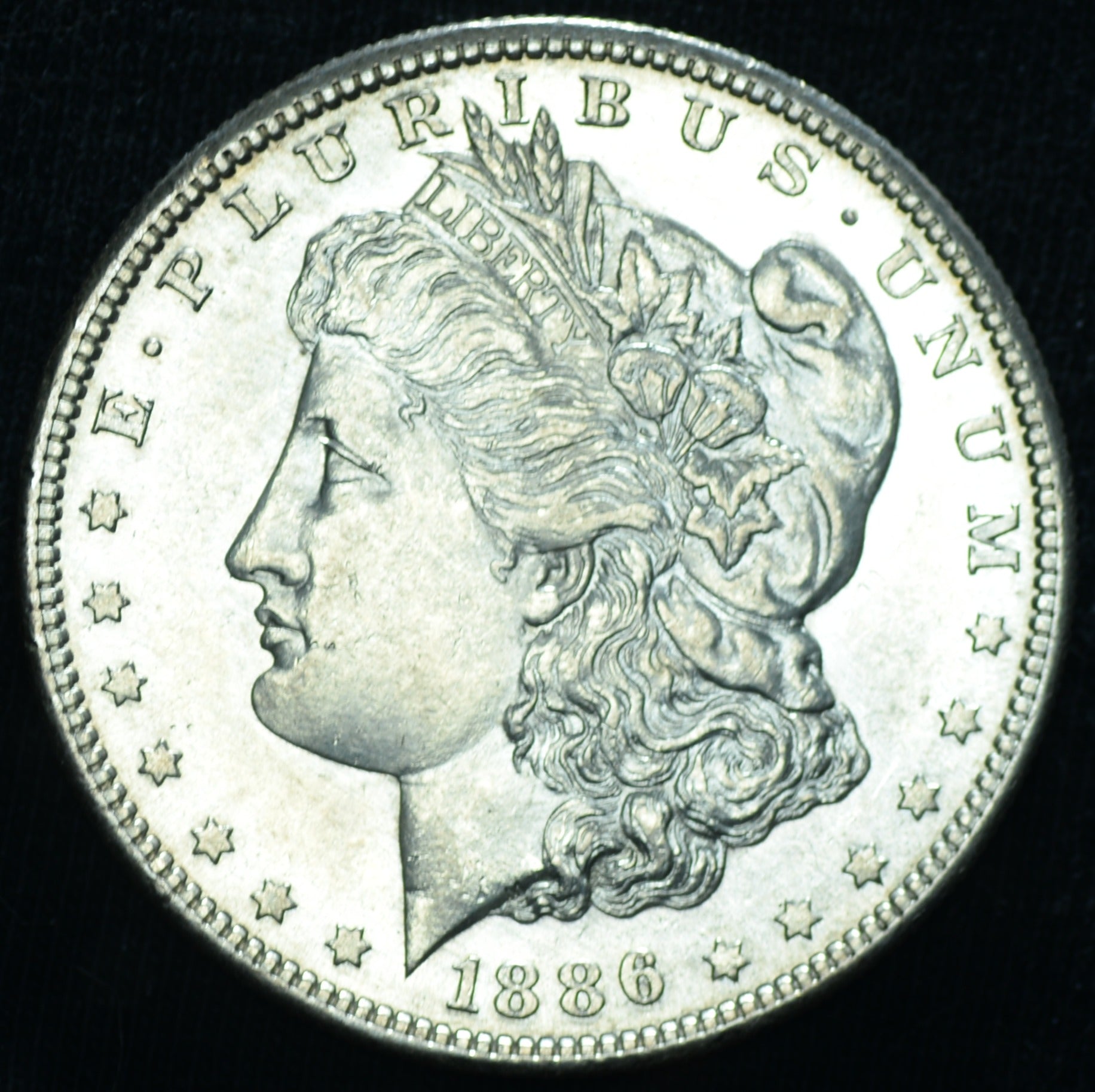 1886-S $1 Morgan Silver Dollar BU ~ 26213