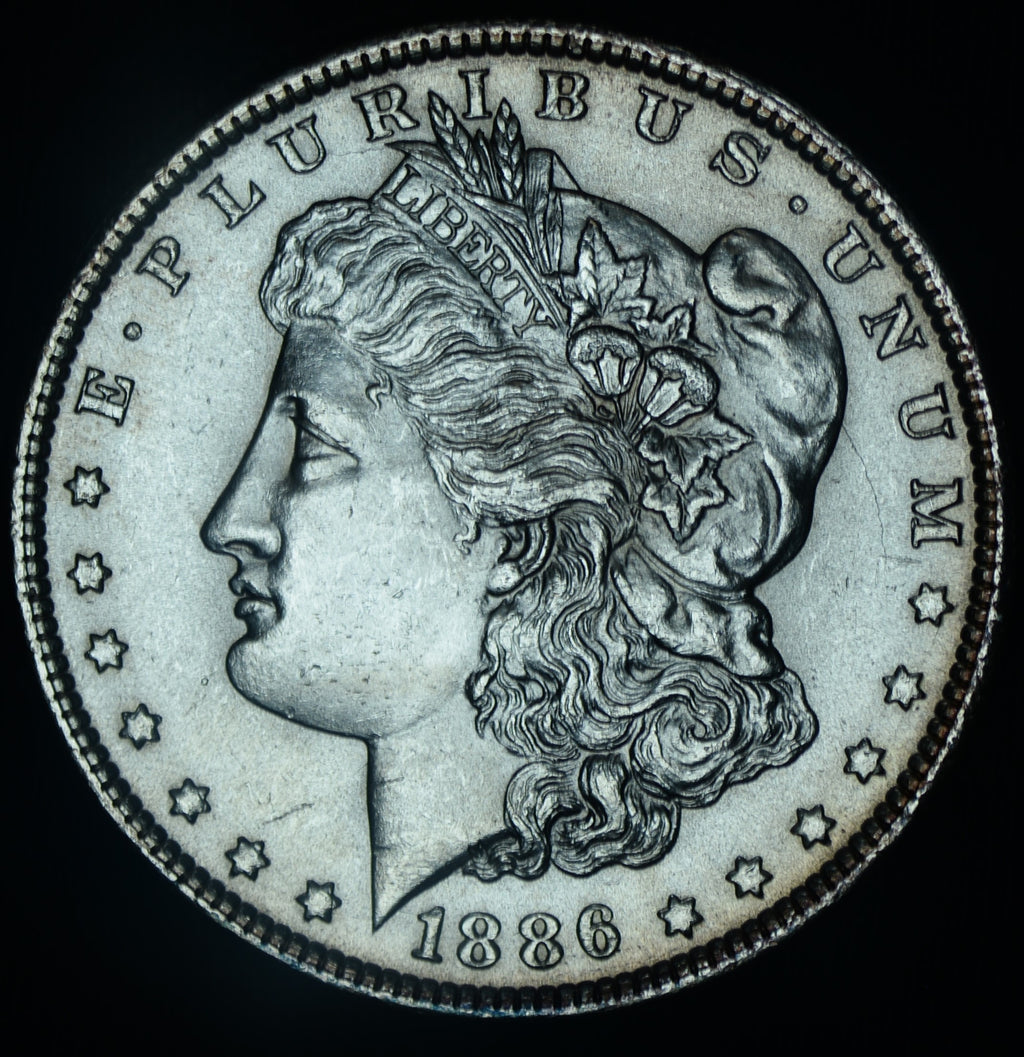 1886 $1 Morgan Silver Dollar BU ~ 26219