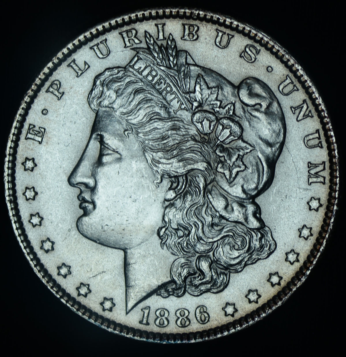 1886 $1 Morgan Silver Dollar BU ~ 26219