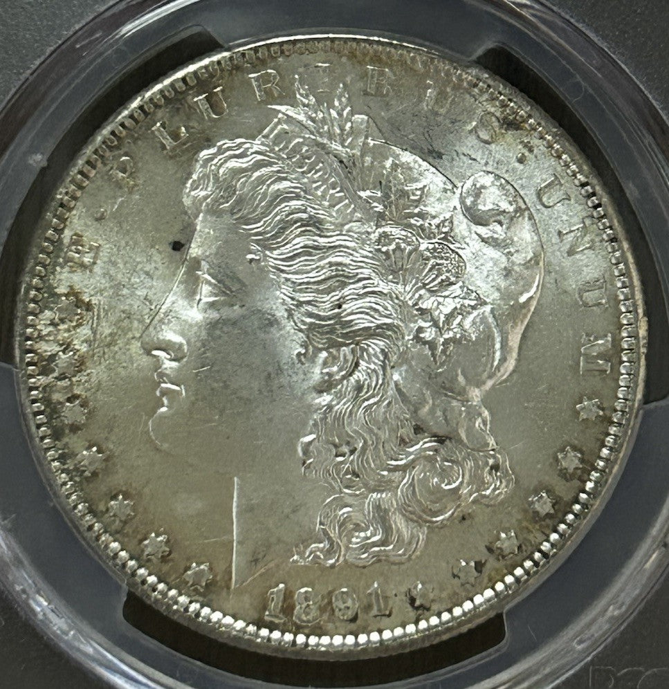1891-S $1 Morgan Silver Dollar MS63 PCGS ~ 26294