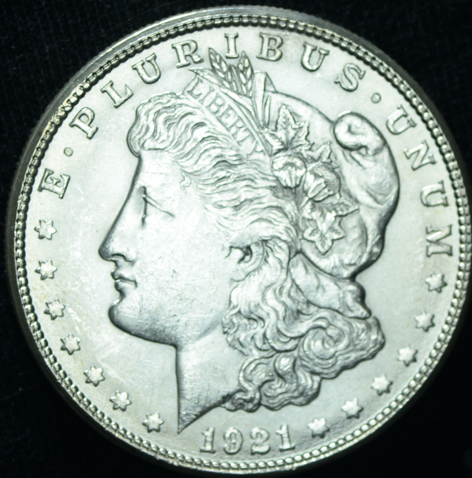 1921-S $1 Morgan Silver Dollar AU+ ~ 26312