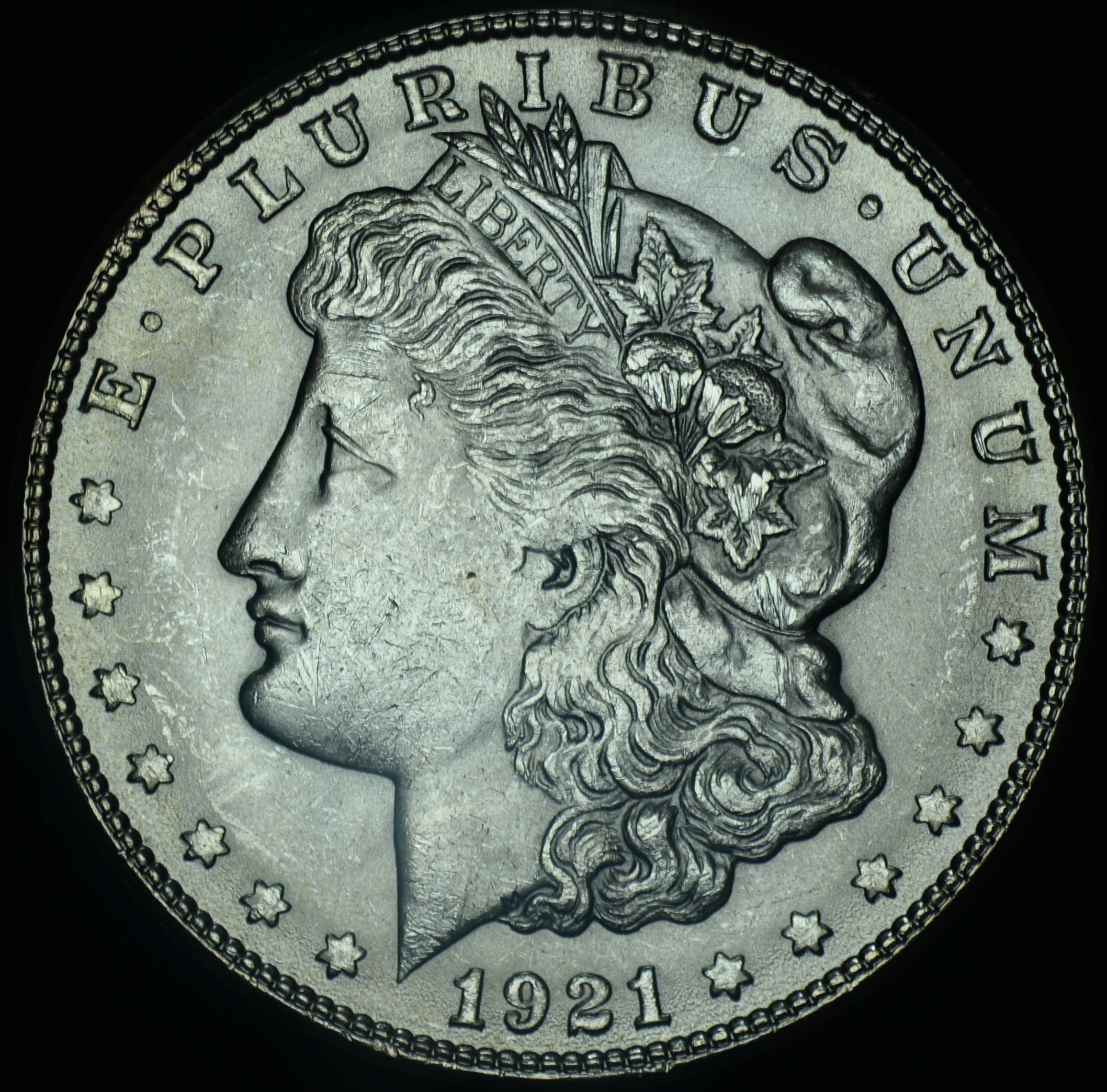 1921-S $1 Morgan Silver Dollar AU+ ~ 26312