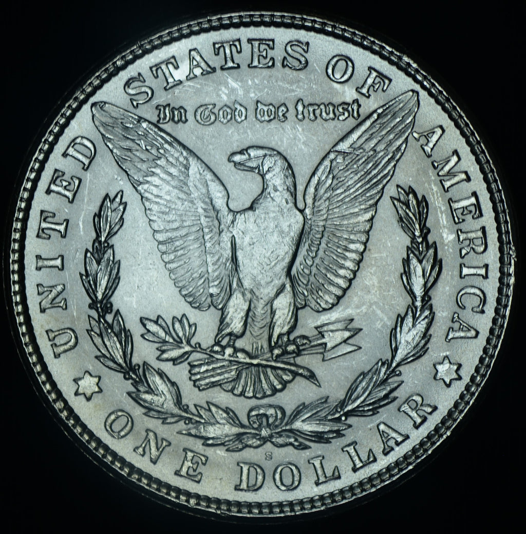 1921-S $1 Morgan Silver Dollar AU+ ~ 26312