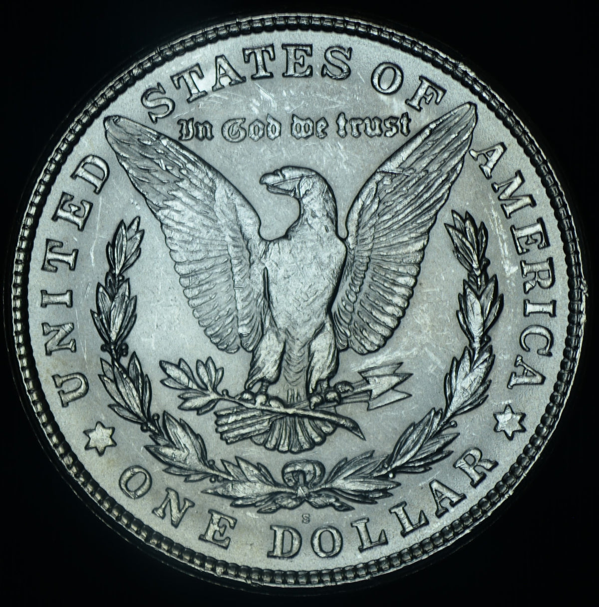 1921-S $1 Morgan Silver Dollar AU+ ~ 26312