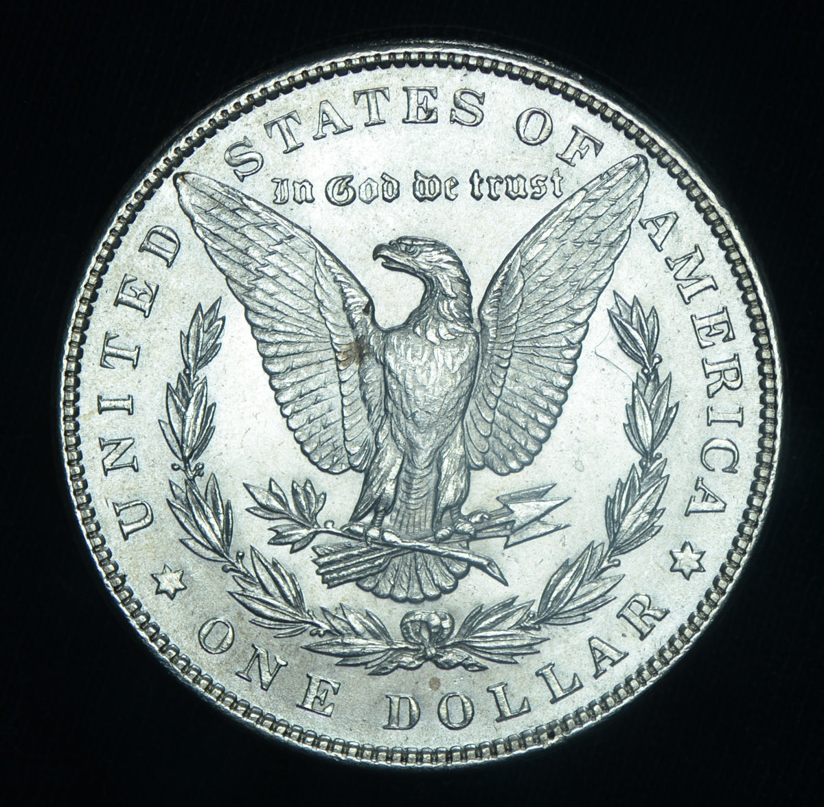 1887 $1 Morgan Silver Dollar BU Lustrous! - 26440