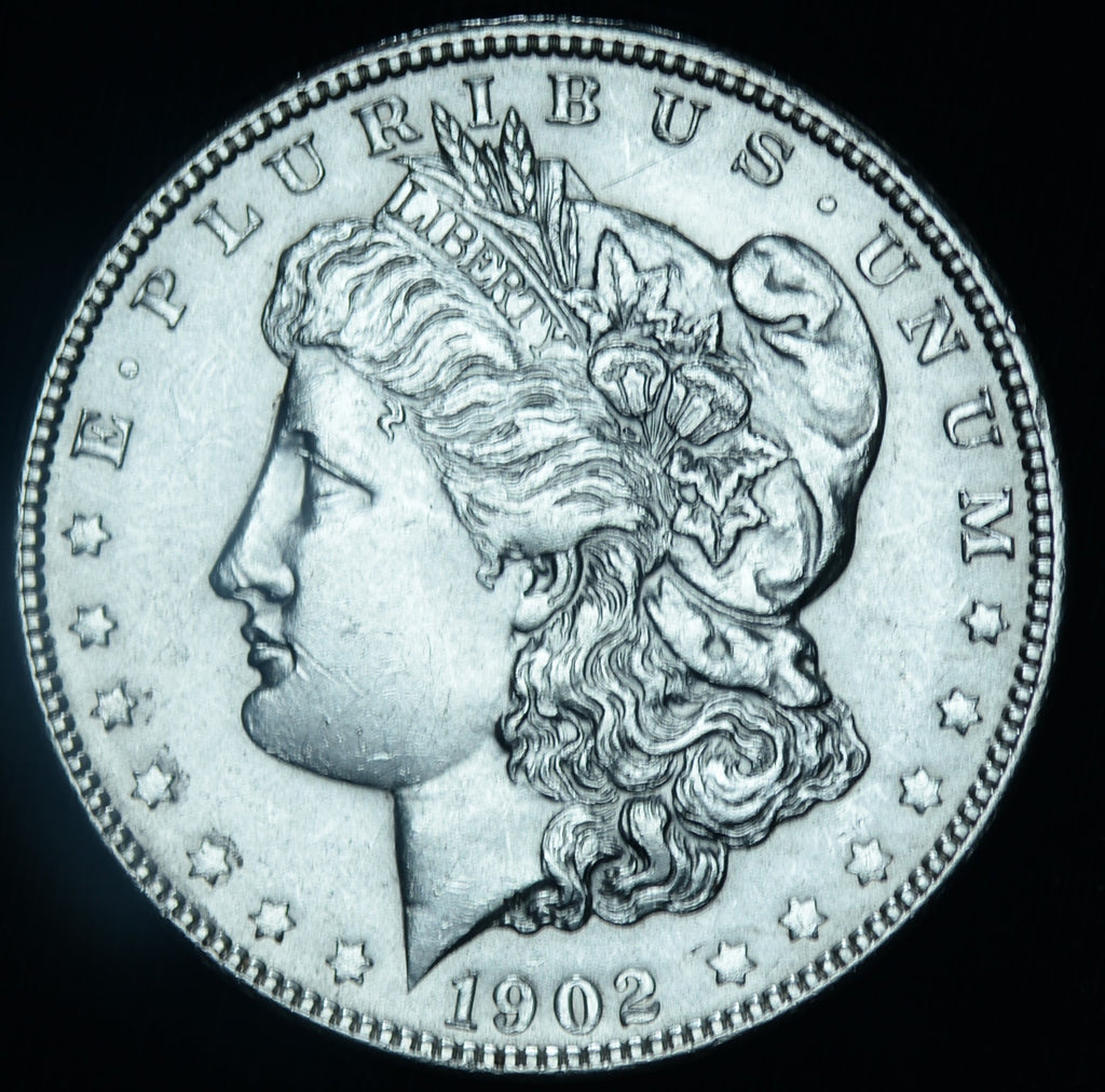 1902 $1 Morgan Silver Dollar BU Brilliant Uncirculated - 26442