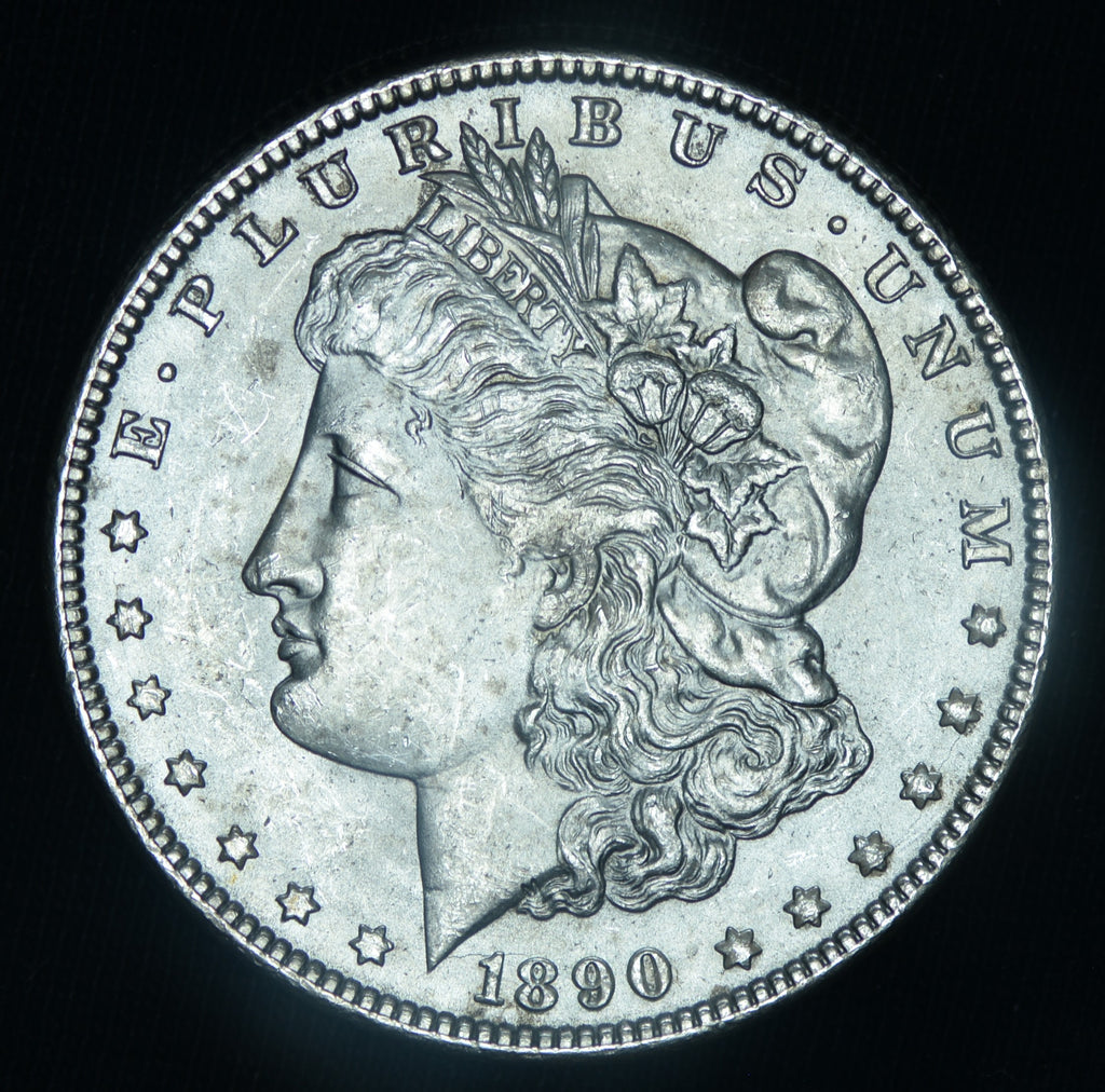 1890 $1 Morgan Silver Dollar BU Brilliant Uncirculated ~ 26518
